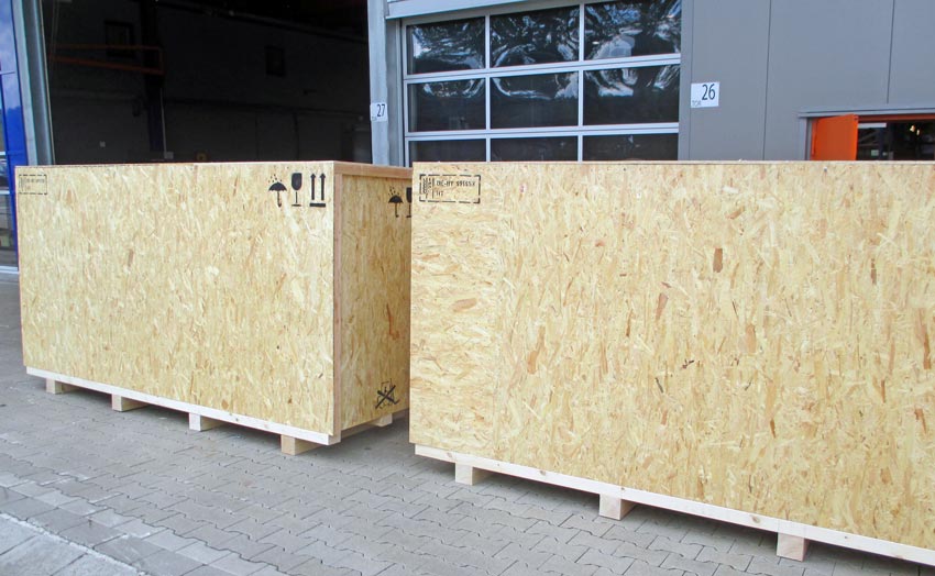Exportverpackungen Beispiele